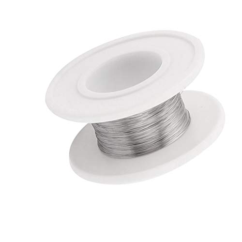AEXIT Nichrome 80 Температура и влажност 0,1 mm 38 мерач AWG 100m ролна 43,87 оми/FT Contromers Temperal Geater Wire