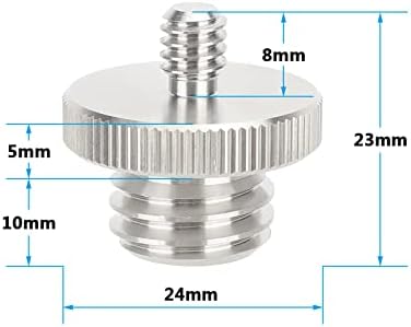 КАМВАТЕ 5/8 -11 Машки до 1/4-20 Машки Анкетен Адаптер За Статив Ласерско Ниво Бош-3286