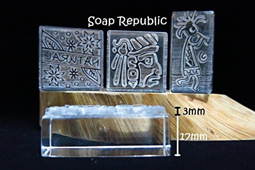 SoapRepublic „Риба коска“ 25х17мм акрилен сапун печат/печат за колачиња/печат