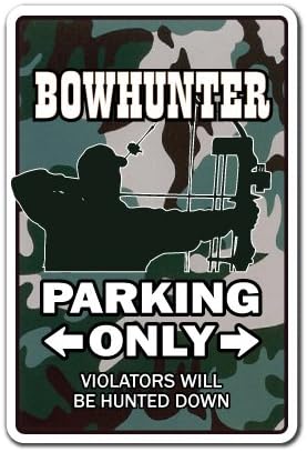 Ловец На Ловци Ловец на ловци елени лов на стрели паркинг лов хоби целна / Внатрешна/Надворешна | 14 Висок Пластичен Знак