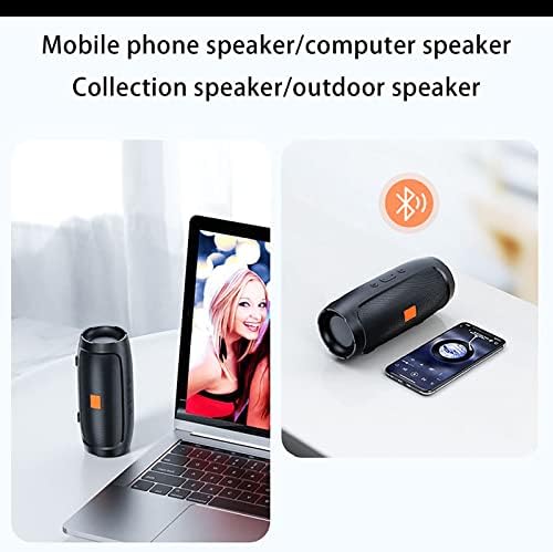 Преносен звучник на Bluetooth Spereo Bluetooth звучници, 360 ° опкружувачки звук, FM, 6H време за репродукција, поддржувајте USB/TF