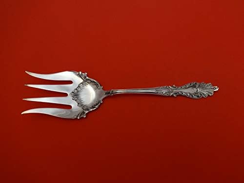 Рафаел од Роџерс и Хамилтон плоча Silverplate Salad Serving Fork 8 5/8 “