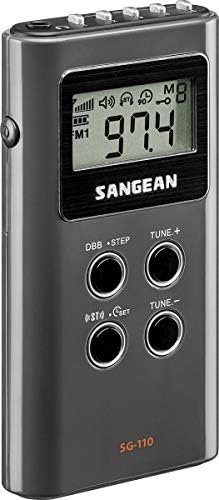 Sangean SG-110 SG-110 Преносен FM-Stereo/AM џеб дигитално радио
