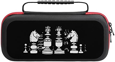 Меѓународна шаховска носачка кутија заштитна обвивка тврда торба за патувања со картички за преносни игри за прекинувач за прекинувач