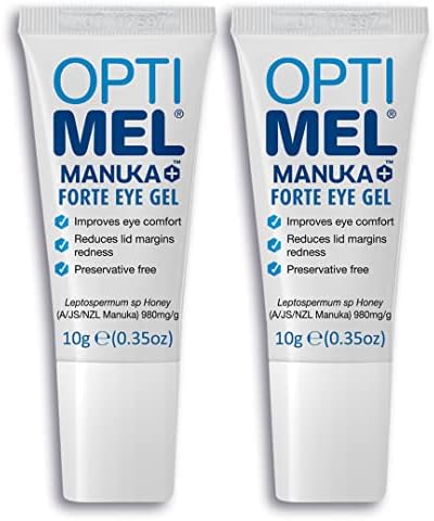 Optimel Manuka+ Honey Forte Eye Gel, Конзервативен слободен, ублажете ги симптомите на хронично суво око, Вратете ја удобноста на очите