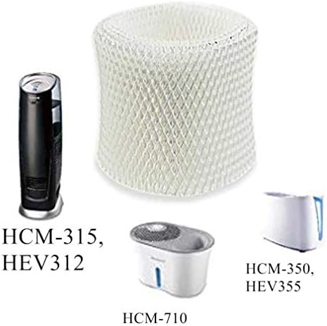 Јонис 4 Пакет Хак-504 Филтри За Фитил За Замена На Овлажнител Компатибилен Со Honeywell HAC-504, HAC-504AW, HAC504V1, HCM350, HCM-350W,