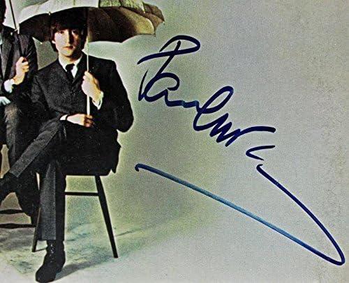 Пол Мекартни потпиша автентичен врамен Битлси '65 албум приказ PSA/DNA T11882
