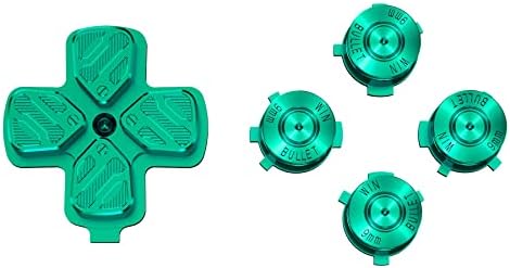 екстремни Зелени Метал DPAD ABXY Копчиња ЗА PS5 Контролер, Прилагодено Замена Алуминиум Акција Копчиња &засилувач; Насока Клучеви ЗА PS5 КОНТРОЛЕР-Контролер