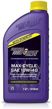 Кралска Виолетова 12315 Макс Циклус 10в-40 Синтетичко Масло За Мотоцикли Со Високи Перформанси - 12 Литри