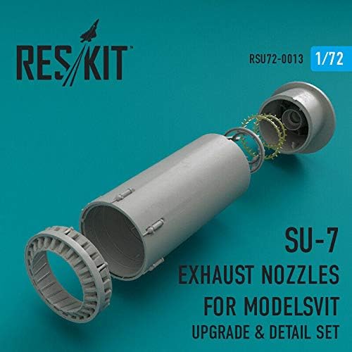 Reskit RSU72-0013-1/72-SU-7 издувни млазници за сет за надградба на модели