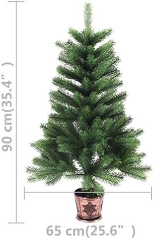 Вештачки украси за вештачки елки за елка за Божиќни Божиќни украси за Божиќен Божиќен декор, погоден и за затворен и на отворено, 35,4