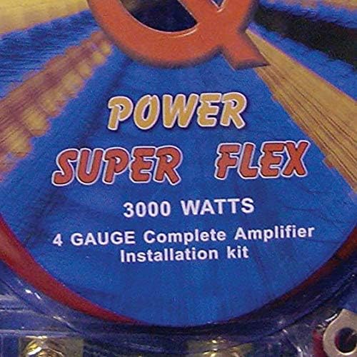 QPower 4GampKit-Sflex Super Flex 4 мерач 3000 вати засилувач засилувач