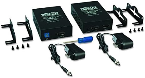 Tripp Lite 4x4 HDMI над CAT5 / CAT6 Сплитер за сплитер на матрица, Трансмитер и HDMI над CAT5 / CAT6 Ethernet Cable Extender