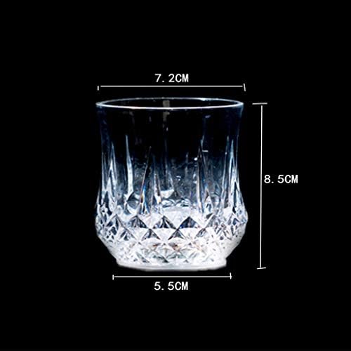 DBYLXMN чаша светлечка LED вода трепкачки бар свадба сензор за ананас KTV кујна кујна ， трпезарија и бар гроздобер очила за кристална