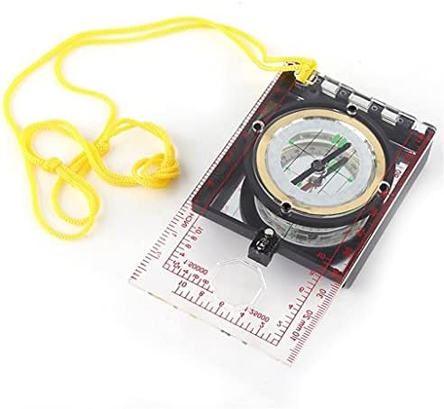 ADSRB мултифункционално опстанок на отворено компас за пешачење за кампување со џеб со компас со рачна опрема