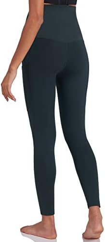 Енергично породилно руно наредени хеланки за жени над вежбање во стомакот зимско топло густа бременост јога панталони со џебови
