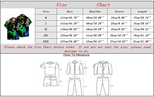 2023 Нови мажи со рачно пишување 3Д дигитално печатење џеб џеб лаппел за кошули со кратки ракави за кошула