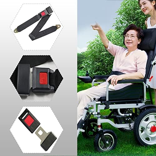 Појасен појас за седишта за инвалидска количка за стари лица и инвалиди - Електрични скутери за замена на опсегот, прилагодлив до