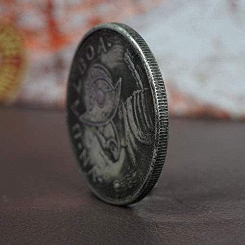 Република Панама 1934 Сребрен Долар Странска Валута Сребрена Тркалезна Колекција На Антички Монети Античка Монета Океанска Копија