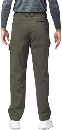 Големина 1 Зимски машки панталони голема големина плус кадифето дебело носење практично планинарење на отворено