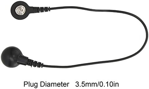 TENS води жици, TENS води 3,5 mm Електрода жици за замена на електрода за замена на електрода, доведуваат до десетици кабли Стандарден