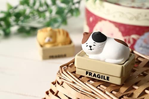 Камен дифузер мачка во кутија [дизајниран во Јапонија] Не електричен пасивен дифузер за есенцијално масло, ароматерапија и loversубители