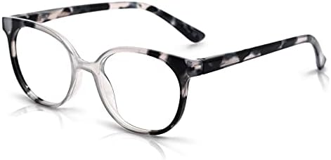 Лесни очила за читање на лесни производи од Азуро, жени симпатични читатели на кругови 1.0 1,5 2.0 2.5 3.0 3.5