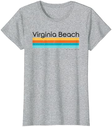 Гроздобер Вирџинија Бич Вирџинија VA ретро дизајн маица