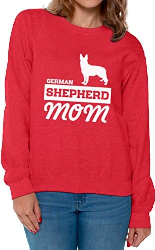 Незгодни стилови на женски германски овчарски мама графички џемпер врвови на кучиња lубител на кучиња