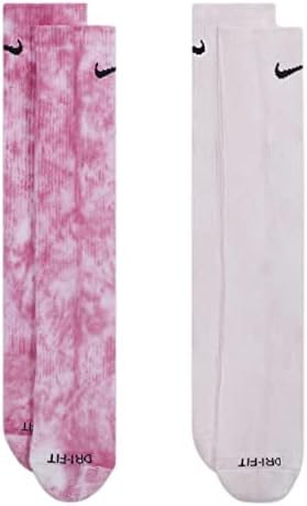 Најк Возрасни Секојдневниот Плус Амортизирани Чорапи Вратоврска-Боја Екипажот 2 Пакет