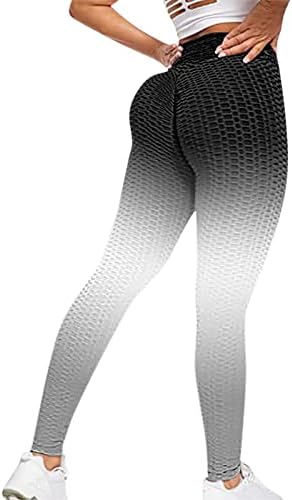 Хеланки со високи половини за жени атлетски меки џегингс панталони за трчање велосипедска јога тренингот