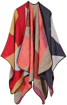 Зимски меки марами завиткаат ќебе елегантно шал цврсти жени топла стилска шамија за печатење на шема на шал