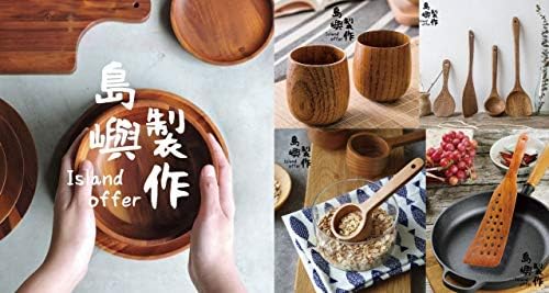 Островот нуди 2 парчиња Рачно Изработени Дрвени Детски Супи Од Јапонски Стил Кафе Медени Лажици