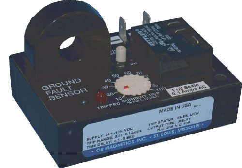 CR Магнетика CR7310-EL-24D-330-C-CD-ELR-I Сензор За Заземјување Со Внатрешен Трансформатор, 24 VDC, Напојуван при Ниско Патување,
