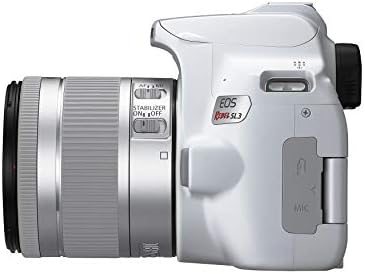 Canon Eos Rebel SL3 Дигитален SLR Камера СО Ef-S 18-55mm Леќа Комплет, Вграден Wi-Fi, ДВОЈНА ПИКСЕЛИ CMOS AF и 3.0 Инчен Vari Агол