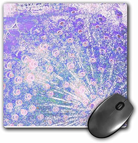 3дроуз ДОО 8 Х 8 Х 0,25 Инчи Пурпурна Паун Уметност Глувчето Рампа