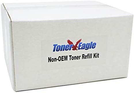 Комплет за полнење тонер за тонер на орел компатибилен со брат TN-210BK [црна, 1-пакет]