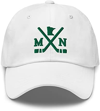 Хокеј на Минесота се држи ретро mn бејзбол капа тато капа
