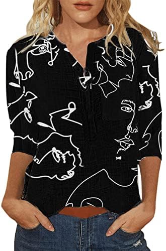 Bcdshop Жените Мода Лето Блузи Трепките Усна Печатење Краток Ракав Маица Блуза