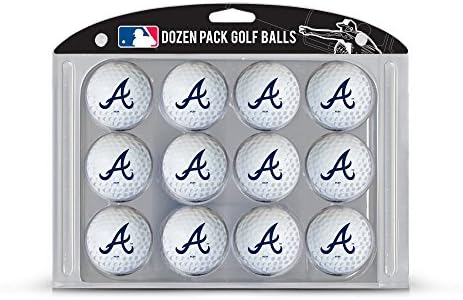 Team Golf MLB десетина регулативи со големина на голф топки, 12 пакувања, целосна боја на отпечаток на екипа со целосна боја