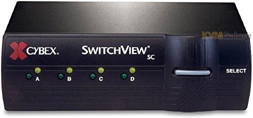 Avocent Cybex 4 Порта Безбедна SwitchView SC Квм Компјутерски Прекинувач