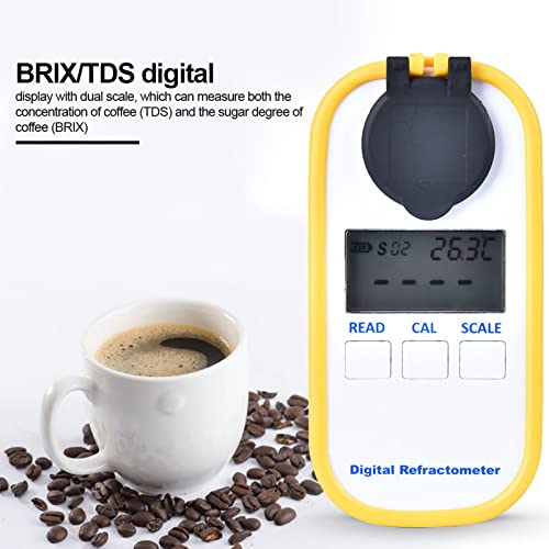 DR701 дигитален дисплеј мерач на концентрација на кафе мерач на шеќер TESTER BRIX TDS Алатка за мерење