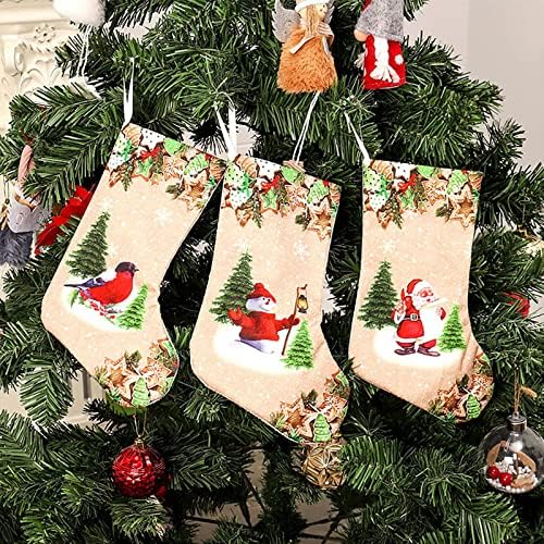 Центар за акрилни лустери за Божиќни чорапи, приврзоци за Божиќни декорации