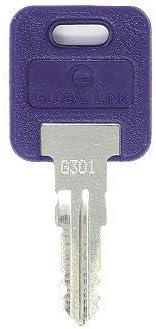 Клуч за замена на Глобална врска G361: 2 копчиња