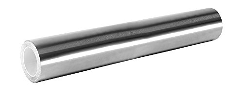 3М 3361 сребрена висока температура од не'рѓосувачки челик квадратна лента - 0,5 инчи. Не -магнетна акрилна леплива лента со фолија. Безбедносни