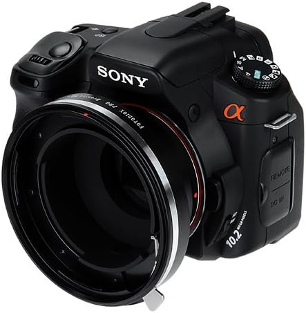Адаптер за монтирање на леќи Fotodiox Pro, за Bronica GS PG леќи на Sony Alpha DSLR камери