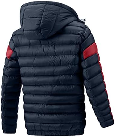 Xxbr крпеница надолу јакни за мажи, зимски двострана патент памук памук, залепено топло ветерно надворешно облекување