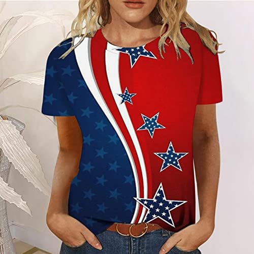 Врвна маица за девојки лето есен 2023 година со кратки ракави памучни екипи на вратот на вратот на вратот графички бренд обична блуза xw