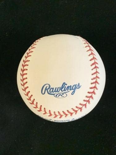 Бил Гарднер 1961-62 WS Champs Yankees потпишан официјален МЛ бејзбол w/холограм - автограмирани бејзбол