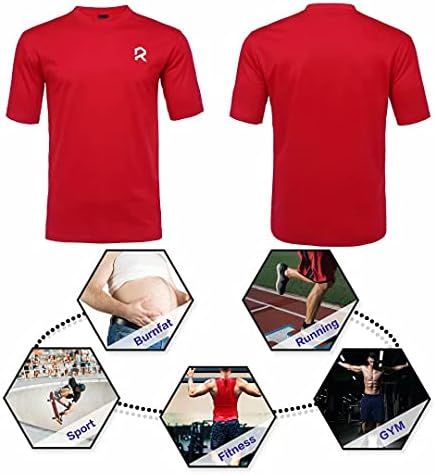 R Rambler 1985 Машки маички екипаж на вратот Краток ракав, класични маици, обични маички за мажи летна надворешна облека